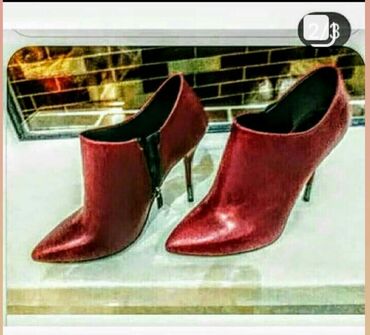 Botinka və botilyonlar: Ölçü: 36.5, rəng - Gümüşü, Yeni — 7