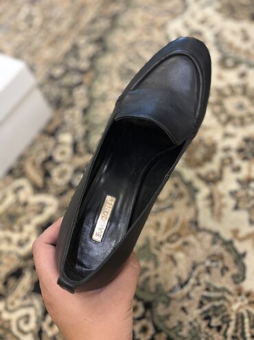 Туфли: Туфли, 37, Basconi, Б/у, цвет - Черный, Бесплатная доставка, Платная доставка, Самовывоз — 3