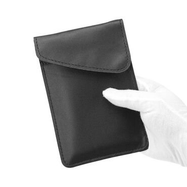 сумки для телефонов: Чехол портмоне для телефона с защитой от радиации. Футляр