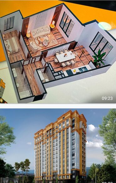 продаю1 комнатная квартира: 2 комнаты, 67 м², Элитка, 14 этаж, ПСО (под самоотделку)