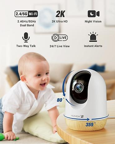 strelica: Wi‑Fi baby kamera ETHAN – KikkaBoo (šifra: KKB4) Opis: - Pametna baby — 1