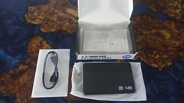 500gb hard disk: 2.5" HDD/SSD üçün xarici qutu (External Case) 320gb yadaş - Uyğunluq — 1