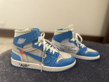 nike 95: Кроссовки Off-White x Air Jordan 1 оригинал!! Любые проверки, в