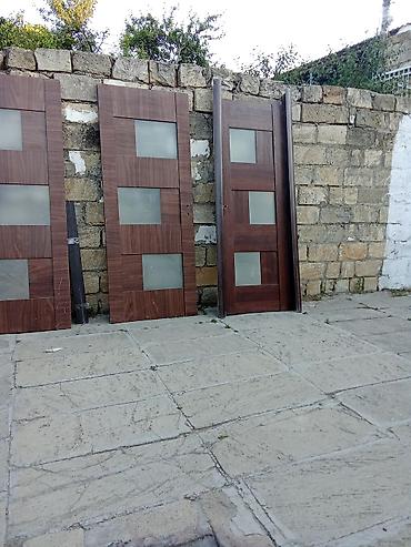 tek yatag: Müasir dizaynlı daxili qapılar - Material: taxta əsaslı panel — 3