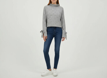 Swetry: Sinsay, Sweter damski, rozmiar M