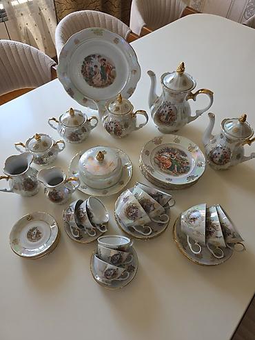 çay servisi: Çay dəsti, Farfor, Madonna, 6 nəfərlik, Almaniya — 3