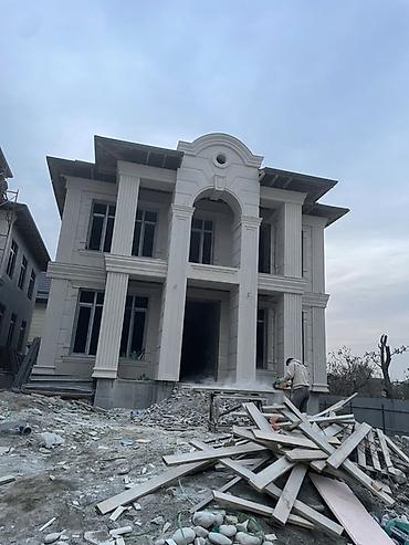 ness construction: Ремонт фасада | Балясины, Лепнина | Гранит, Сары-Таш | Базальт Больше 6 лет опыта — 1