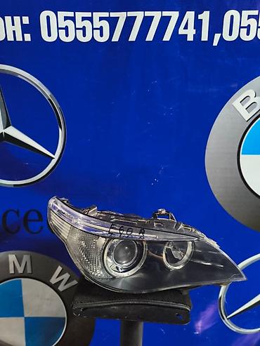 ангельские: Передняя правая фара BMW 2004 г., Б/у, Оригинал, Япония — 1