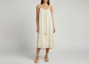 newbe sukienki: Cream, Sukienka damska, rozmiar S