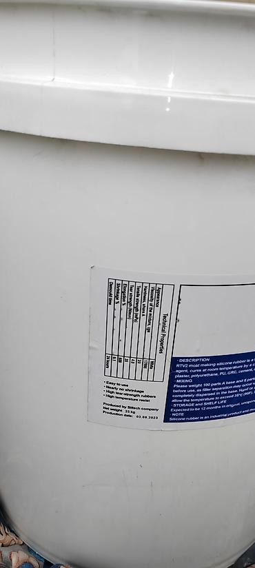 silikon tapanca kley: Məhsul: Siltech RTV-2 S20 maye silikon rezin (kif hazırlanması üçün) — 1
