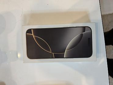 Уюлдук телефондор жана аксессуарлар: IPhone 16 Pro Max, Колдонулган, 256 ГБ, Natural Titanium, Кабель, Куту, 88 % — 7
