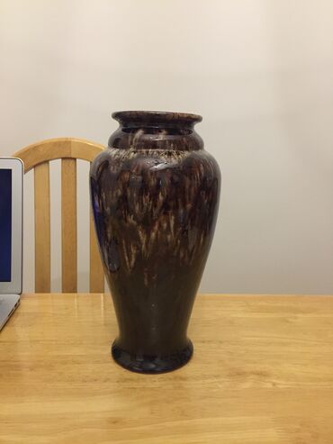 большая ваза: Ваза керамическая времён СССР в идеальном состоянии высотой 31 см