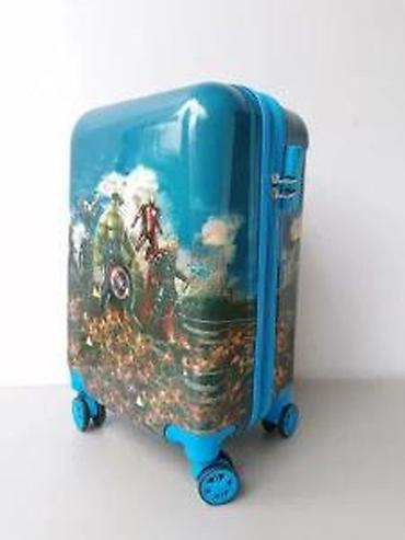 Rančevi, torbe i koferi: Dečiji kofer na točkiće – motiv superheroja - Tvrda školjka sa — 12