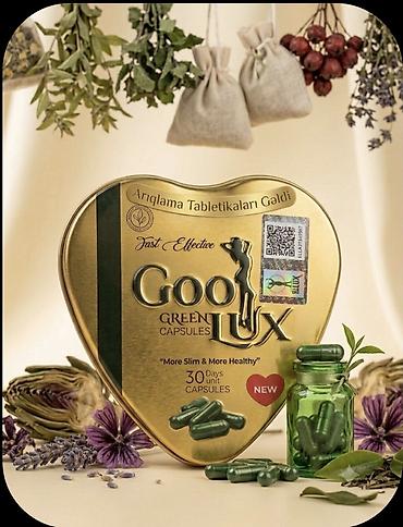 green witch: Good Green Lux – Green Capsules - Məhsul: Bitki mənşəli kapsullar - — 2