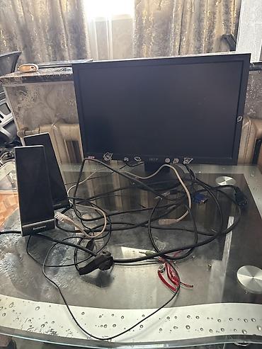 sony pvm: Монитор Acer 19" + акустика Lenovo + комплект проводов год 2010 - — 1