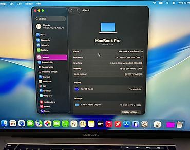 Apple MacBook: Macbook xaricdən yeni gəlib 🤩 Macbook Pro 2019 16inch i7-9750H A2141 — 5