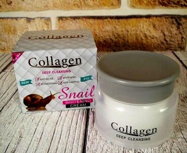 Collagen kremКрем и сывортка улитка Улучшает упругость кожи