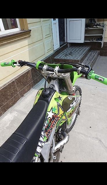 бандит мотоцикл: Кроссовый мотоцикл Kawasaki KX (серия KX-F), зелёный. - Двигатель — 7