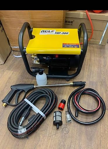 Мойки высокого давления: Мойка транзбой высокий довленя Рольф тор 480 самовсасывающий помпа — 3