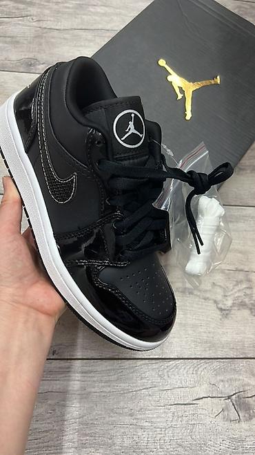 Мырзалардын бут кийими: Эркектердин кроссовкасы, 37.5, Air Jordan, Жаңы, түсү - Кара, Акылуу жеткирүү, Өзү алып кетүү — 3