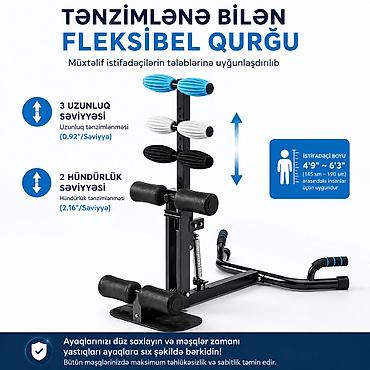 Спорт и отдых: №: 3807 Məhsulun adı: Bədən üçün trenajor 4-ü 1-də, ayaqları — 3
