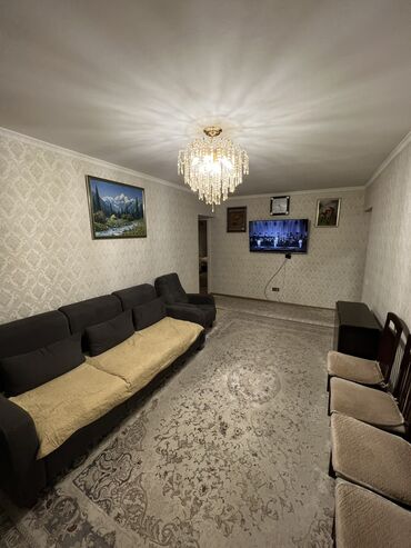 квартира совмин боконбаева: 3 комнаты, Собственник, Без подселения, С мебелью полностью