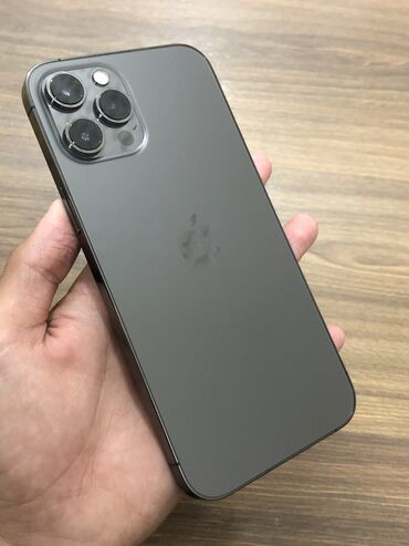 хонор ош: IPhone 12 Pro Max, Б/у, 256 ГБ, Black Titanium, 80 %