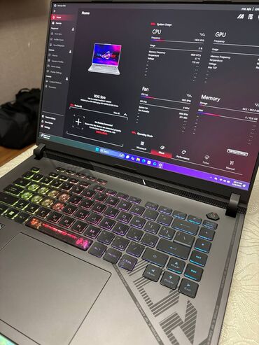 ASUS: İşlənmiş ASUS ROG, 16 ", Intel Core i7, 1 TB, Ödənişli çatdırılma, Ünvandan götürmə, Rayonlara çatdırılma — 2