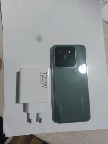 xiomi not10: Xiaomi 14, 512 GB, rəng - Yaşıl, 
 Zəmanət, Barmaq izi, İki sim kartlı