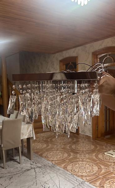 qız oğlan əl şəkilləri: Çılçıraq, 6 lampa, Metal — 4