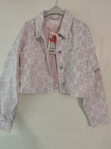 kozna jakna pull and bear: M (EU 38), Pamuk, Bez postave