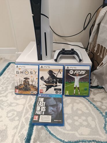 куплю плейстейшн: 🎮 PlayStation 5 Disc Edition — 825 ГБ SSD + 4 игры + PS Plus Продаю