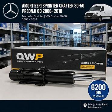 SOLJA AMORTIZERA SPRINTER CRAFTER NOSAC AMORTIZER 06-16 FEBI | Nosac