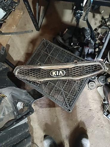 moning: Решетка радиатора Kia 2014 г., Б/у, Оригинал — 1