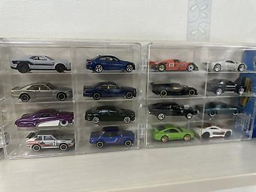 Спорт и хобби: Salam bütün kollaeksiya şəkilində satılır 65 ədəd orginal hot wheels — 8