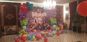 novruz oyuncaqları: Salam dekorlarin sarlarla ygilmasi,obyektkerin sarlarla acilisi,helium — 4