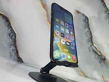 IPhone X, Б/у, 64 ГБ, Space Gray, Чехол, 100 %