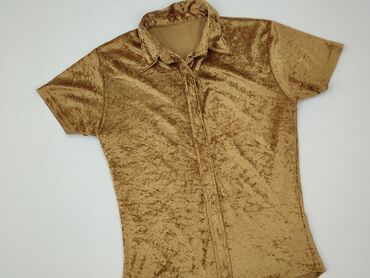srebrna bluzka h: Women's blouse, size L (EU 40)