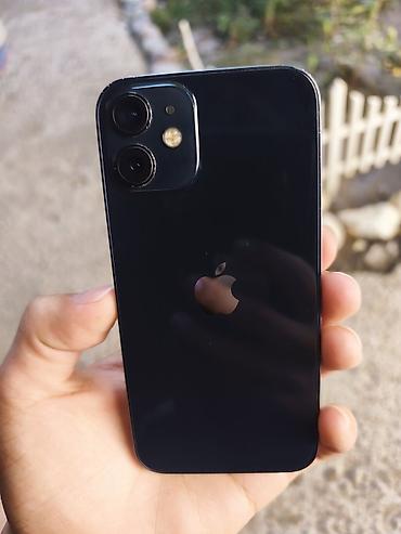 mac mini 4: IPhone 12 mini, Б/у, 128 ГБ, Черный, Зарядное устройство, Защитное стекло, Чехол, 100 % — 1
