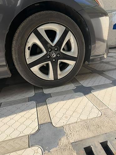morning 2016: Литые Диски R 16 Toyota, Комплект, отверстий - 5, Б/у — 2