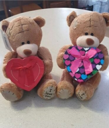 leqo oyuncaqlar: Teddy bear oyuncaq ve hediyye yerleshdirmeye qutu satilir