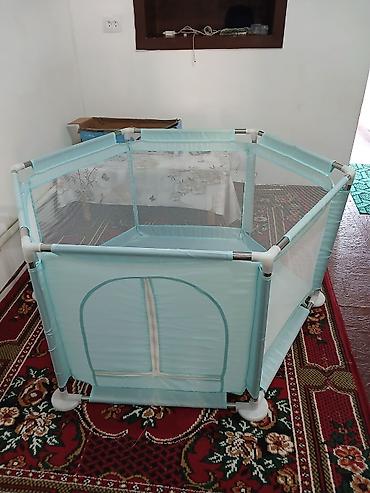 play zone: Детский манеж‑заграждение шестиугольной формы, цвет мятный. - — 3