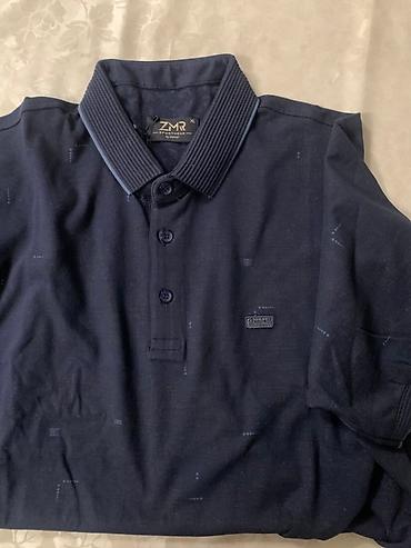 Рубашки: Мужская рубашка, 3XL, Новый, цвет - Синий, Самовывоз, Бесплатная доставка, Платная доставка — 4