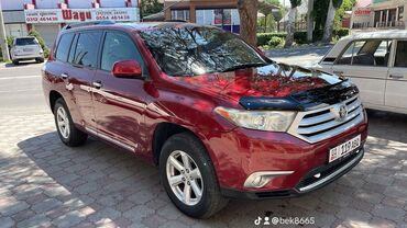 Toyota: Toyota Highlander: 2011 г., 2.7 л, Типтроник, Бензин, Кроссовер