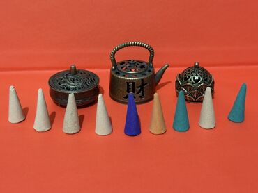 Digər dəstlər və servizlər: Məhsul: Kiçik ölçülü bürünc tonlarda ətir qabları dəsti Təsvir: - 3 — 11