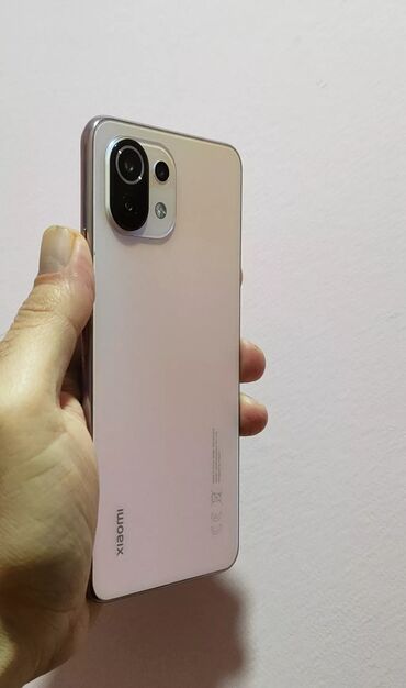 Apple iPhone: Xiaomi Mi 11 Lite, 128 GB, rəng - Qızılı, 
 Barmaq izi, İki sim kartlı, Face ID