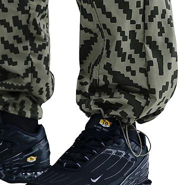 copperminer boots: NIKE Air Woven Cargo All-over Print Pant vel. S, M NOVO HQ9468 320 — 5