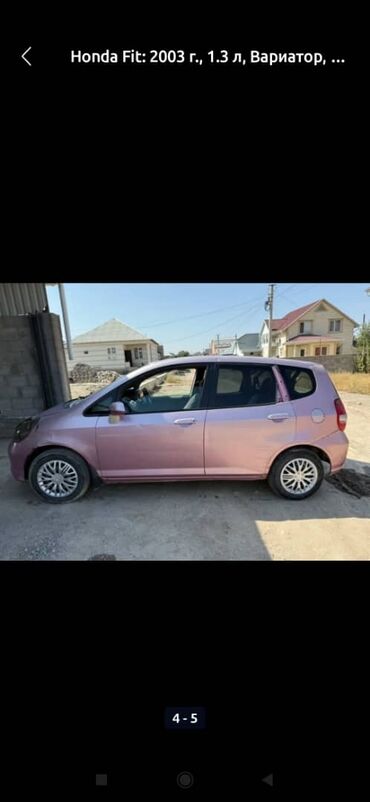 хонда фит в кыргызстане: Honda Fit: 2003 г., 1.3 л, Вариатор, Бензин, Хэтчбэк