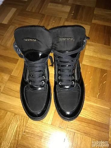 Čizme: Muške kožne ICEBERG čizme – crne - Klasičan ICEBERG model sa — 9