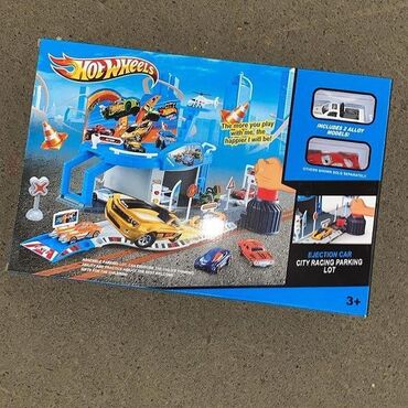 Другие аксессуары: Игровой набор Гараж-парковка Hot Wheels HW-105 с 2 двумя